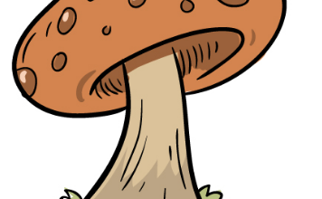 Draw a mushroom – Bit by bit instructional exercise