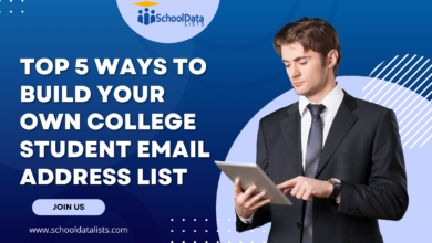 College Student Email Address List